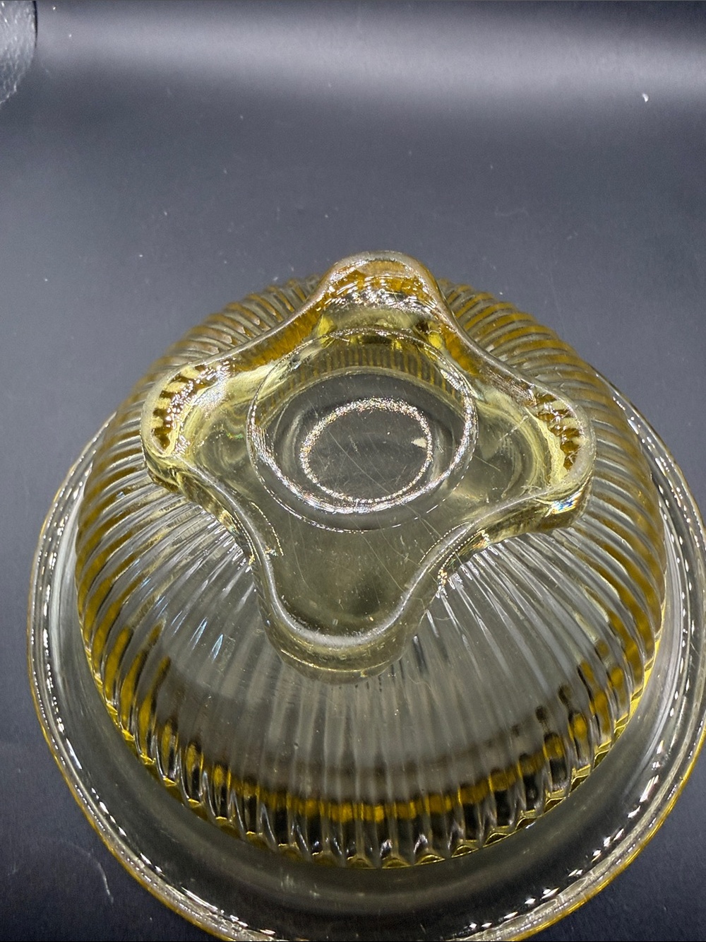 Depression Glass Footed Nesting Bowls - Picture 12 of 14